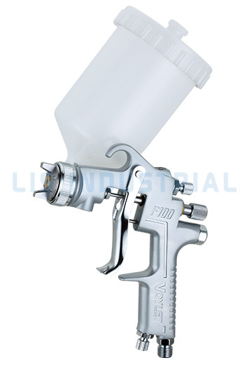 Súng phun F100G Máy phun sơn Airbrush Gravity Feed