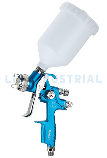 Voylet LS30 Khí nén HVLP Gravity Feed Air Spray Gun 20 oz Cup